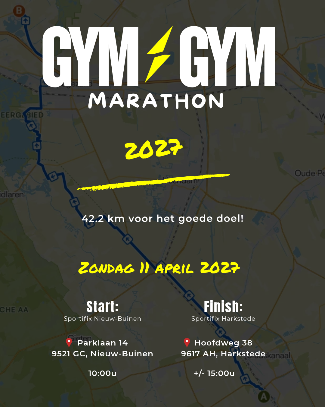 Poster Gym ⚡ Gym Marathon 2027